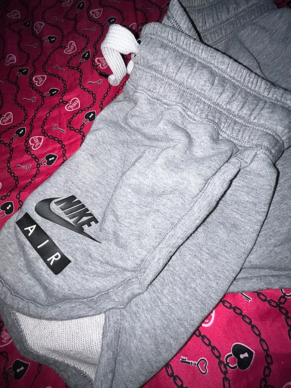 Nike Air Gray Women’s Athletic Shorts - Picture 6 of 6